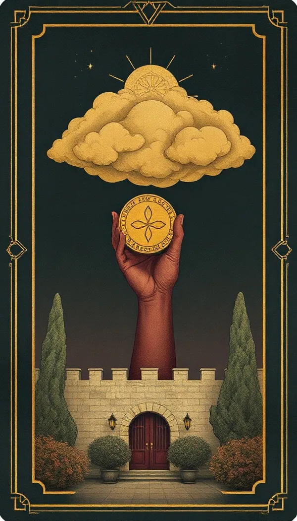 Ace of Pentacles tarot card