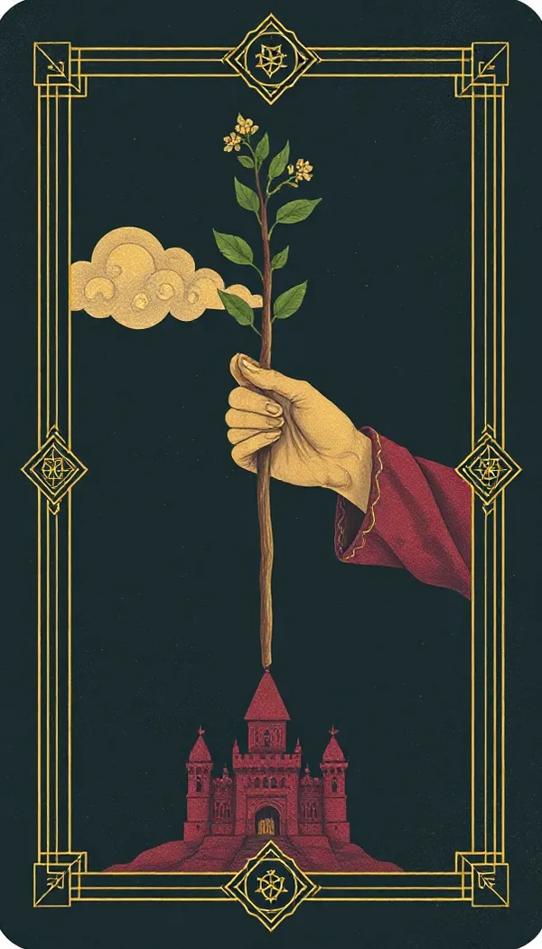 Ace of Wands tarot card