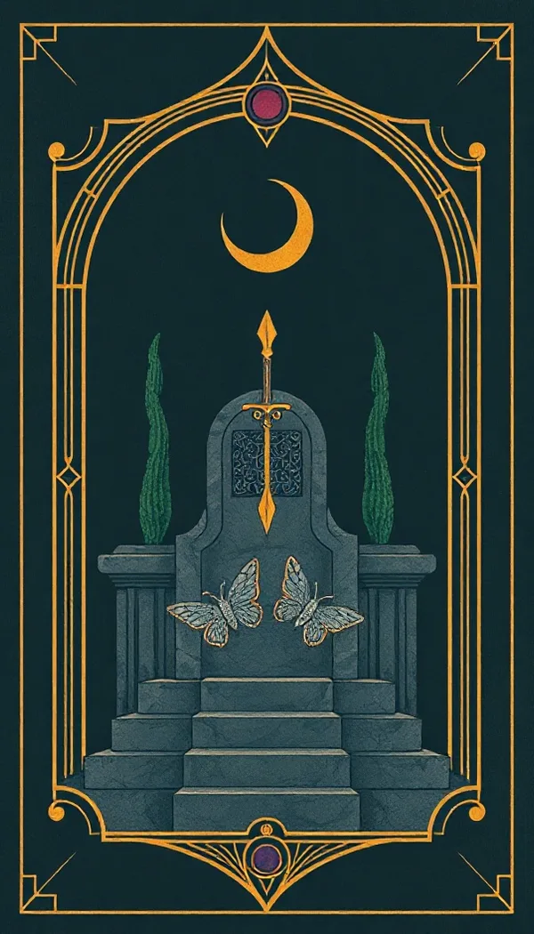 King of Swords tarot card