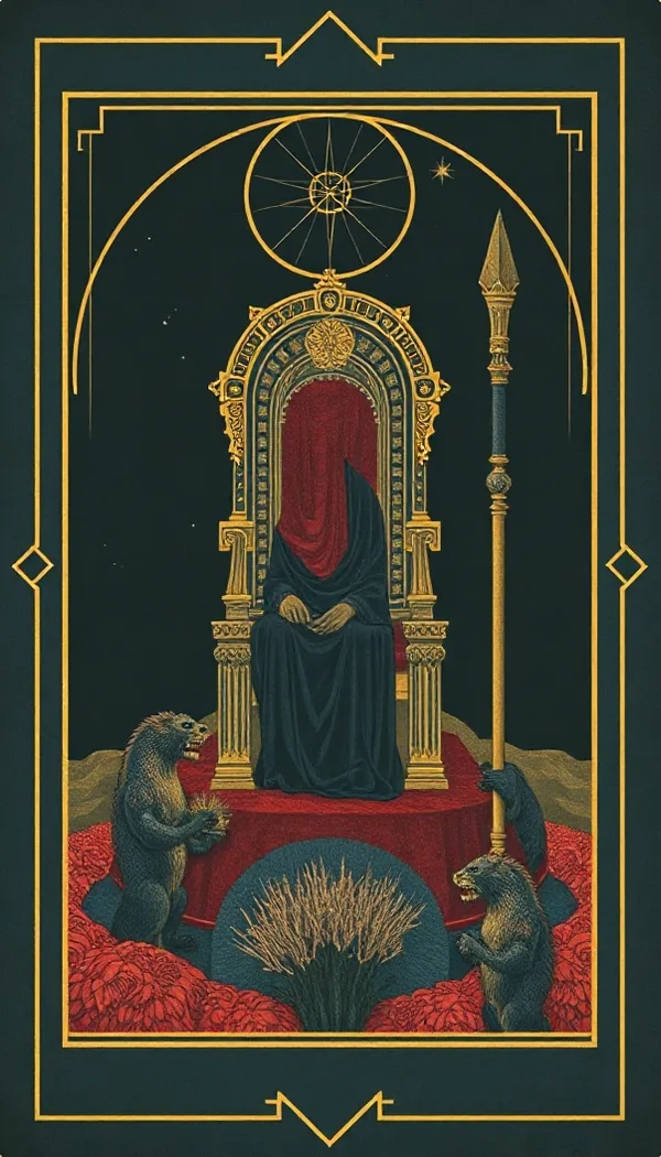 King of Wands tarot card