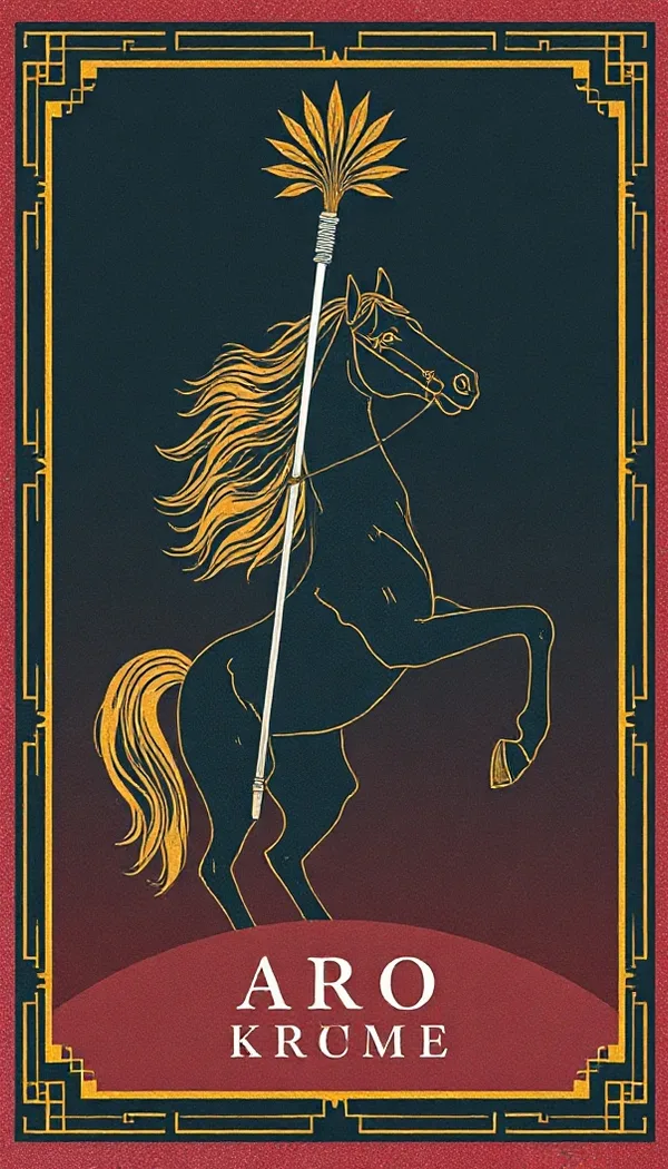 Knight of Wands tarot card