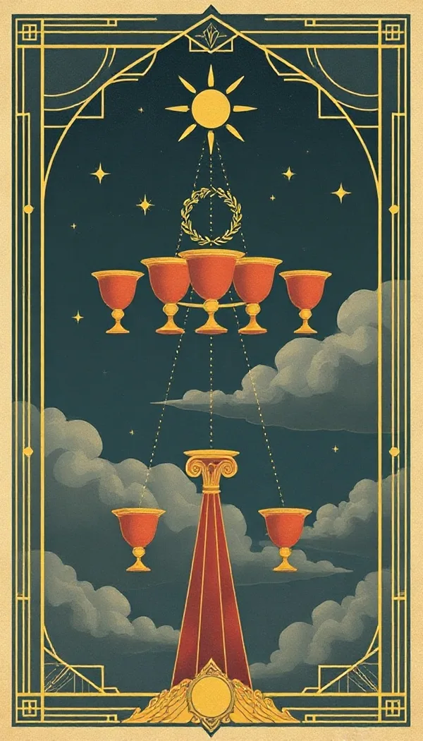 Seven of Cups tarot card