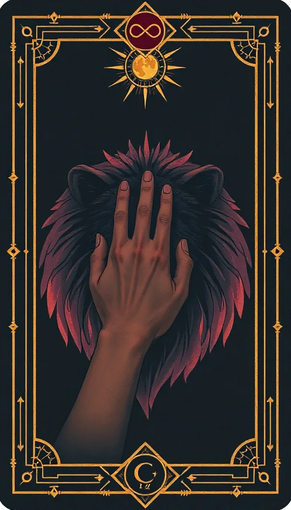 Strength tarot card