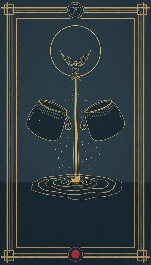 Temperance tarot card