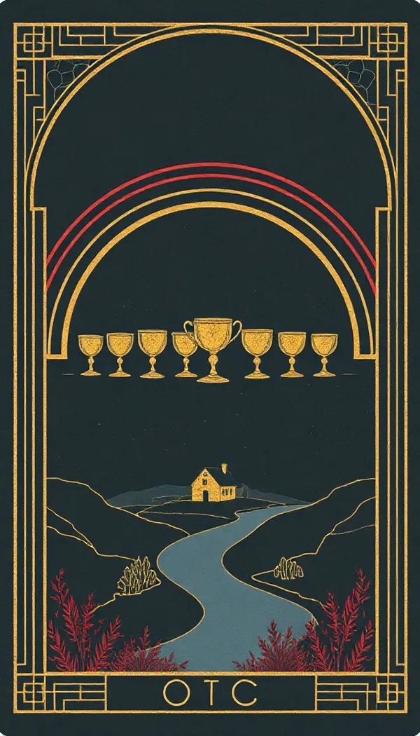 Ten of Cups tarot card